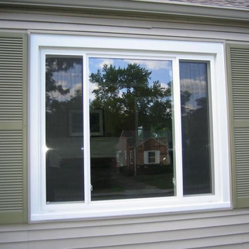 Traditional 3-Lite Single Slider Window